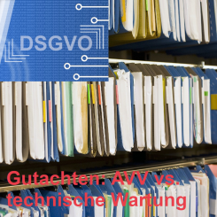 Kurzgutachten: Abgrenzung technische Wartung vs. Auftragsverarbeitung 